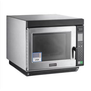 Four à micro-ondes encastrable Amana 208/240V 2000W en acier inoxydable robuste, capacité 20L, pour usage commercial, domestique et extérieur - Product Image 1