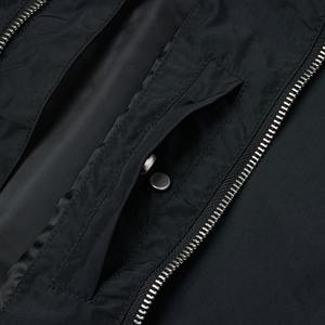 2025 hommes élégant Slim Fit Bomber veste de haute qualité coton léger hiver vêtements d'extérieur Logo personnalisé poche support motif taille XL - Product Image 4