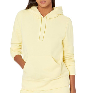 Meilleure vente Sweats à capuche d'échauffement pour femmes Vêtements d'hiver Couleur unie personnalisée Sweats à capuche pour femmes Meilleur matériel Sweats à capuche pour femmes - Product Image 1
