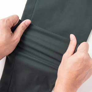 Pantalon formel kaki OEM pour hommes, pantalon décontracté à taille moyenne avec fermeture éclair et service personnalisé - Product Image 6