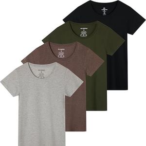 T-shirt personnalisé pour femme, 100 % coton, écologique, coupe ajustée, respirant et anti-boulochage - Product Image 1