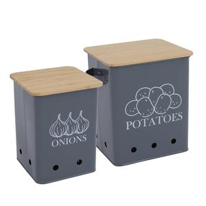 Grossiste de bidons en métal Conteneur de designer de qualité supérieure fait à la main Articles de cuisine Conteneur en métal de table en gros - Product Image 4