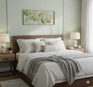 Elegant metal wall <b>art</b> with gold <b>frame</b> and leaf design perfect for living room bedroom or hallway decoration modern home - Product Image 1