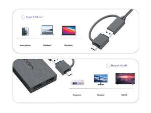 <span class=keywords><strong>Adaptateur</strong></span> USB universel Wavlink WL-UG6902H double affichage 4K 60Hz USB A USB C vers <span class=keywords><strong>HDMI</strong></span> - Product Image 6