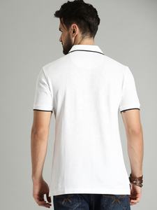 2022 Logo personnalisé col à revers pour polo pour hommes motif solide 100% coton Golf pour Polo T-Shirt à prix compétitif - Product Image 3