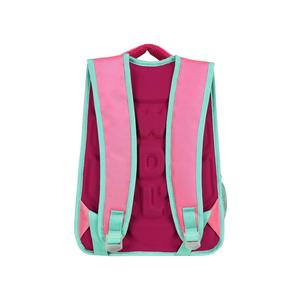 Zaino scuola elementare e borsa da pranzo rosa con motivo fenicottero con licenza
