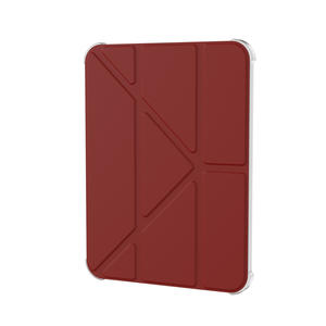 Coque rouge IPAD Pro 11 pouces 2018-2022 compatible avec l'iPad Mini 4 en cuir PU PC et silicone certifié FCC - Product Image 1