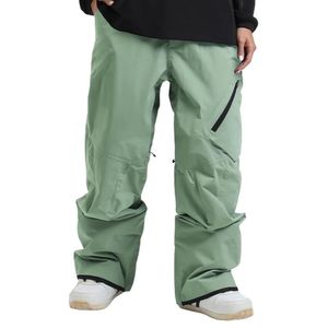 Pantalons de ski et vêtements de neige Pantalons cargo amples Baggy d'extérieur Pantalons d'hiver de style multi-poches pour hommes pour sports de plein air - Product Image 3