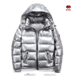 Chaqueta Acolchada Informal para Hombre con Capucha y Cierre de Cremallera Ryan Pro Gear, Impermeable y de Secado Rápido - Product Image 3