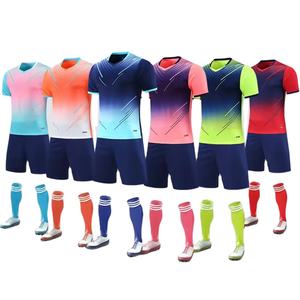 Custom New Design Soccer Wear High Quality Football Uniform Kit Full Set 2025 Adults and <b>Kids</b> Hot Football Jersey - Product Image 2