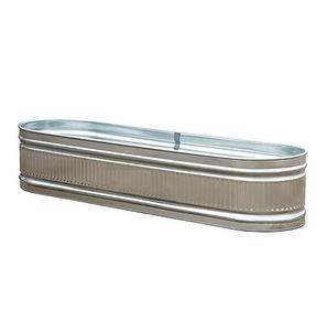 Baignoire en acier inoxydable de grande taille, nouveau design ovale, baignoire en acier galvanisé fabriquée à la main, réservoir de stock de qualité supérieure, articles de bain - Product Image 1