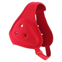 Protège-tête de football, lutte, karaté, boxe avec protège-oreilles réglable en néoprène, fermeture auto-agrippante, équipement de protection auditive de qualité supérieure