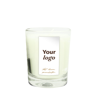 Vela Aromática de Lujo Moderna Hecha a Mano con Aroma a Naranja y Canela de 15cl con Logotipo Personalizado, Cera Mixta en Cilindro, Hecho en Francia - Product Image 1