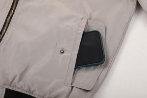 Veste Bomber de vêtements de sport pour hommes de qualité pour le printemps automne vêtements d'extérieur brodés décontractés avec col montant manteaux hauts Ropa Hombre - Product Image 4