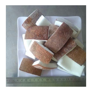Morceaux de noix de coco congelés pelés et tranchés Noix de coco congelée du Vietnam pour mélanges de smoothies Desserts et transformation des aliments - Product Image 1