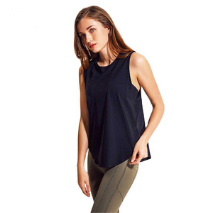 เสื้อถักลูกไม้แขนกุดผู้หญิงแฟชั่นชุดเดียวฤดูร้อนเสื้อกั๊กแบบสวมหัวสีทึบบางสั้นลำลอง - Product Image 2