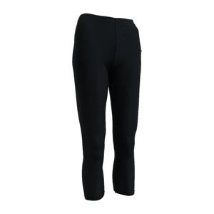 กางเกงโยคะพิมพ์ลายสีดำของผู้หญิงสง่างามใส่ได้พอดีกับเอวขนาดกลางแบบสปอร์ตพร้อมชุดป้องกันผื่นว่ายน้ำแห้งเร็วแบบกระชับสัดส่วนถึง50 - Product Image 3