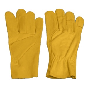 Customizable Heavy-Duty Goat Grain Leather Safety <b>Gloves</b> Comfortable Durable Gardening Protective Hand Arm Soft Driving <b>Gloves</b> - Product Image 6