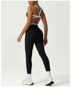 Conjunto de yoga para mujer al por mayor: conjunto de dos piezas de fitness transpirable para ejercicio de yoga. Adecuado para mujeres. - Product Image 6