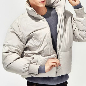 เสื้อโค้ทแจ็คเก็ตขนเป็ดสำหรับผู้ชาย, เสื้อโค้ทหนาอุ่นมีฮู้ดสำหรับฤดูหนาว - Product Image 4