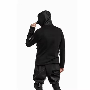 Venta al por mayor de sudaderas con capucha y cremallera completa para hombre y mujer, colección de otoño e invierno de todas las tallas, con máscara y estilo Ninja - Product Image 3