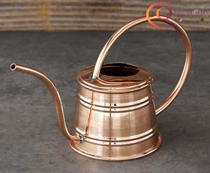 บัวรดน้ำโลหะสังกะสีน้ำหนักเบา ปากยาว ไหลน้ำอ่อนโยน ตัวถังเคลือบผงทนทาน ความจุ 8 ลิตร สำหรับใช้ในชีวิตประจำวัน - Product Image 1