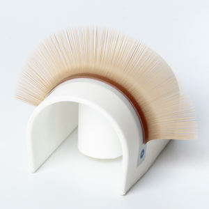 Matte lash brown lightweight lashes <b>extensions</b> premade light brown lashes wholesale <b>mink</b> - Product Image 4