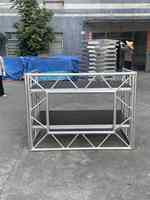 Mesa de DJ Portátil Modular de Aleación de Aluminio con Capacidad para 300 kg