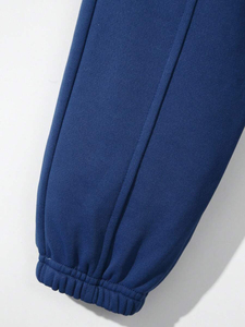 Pantalons de survêtement décontractés pour hommes en molleton 100% coton personnalisés en gros - Product Image 3