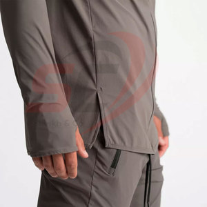 Chándal Deportivo de Invierno para Hombre, 100% Algodón, Corte Ajustado, con Cierre de Cordón, Alta Calidad, Venta al Por Mayor - Product Image 3