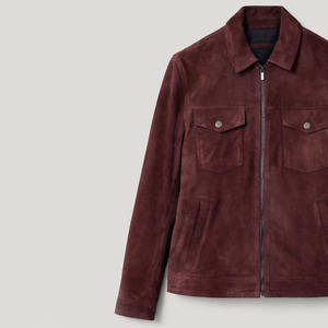 Chaqueta Bomber de Cuero Genuino Premium, Impermeable, Resistente al Viento, Diseño Elegante, Costuras Duraderas, Ajuste Cómodo, Unisex, Casual y Formal - Product Image 3