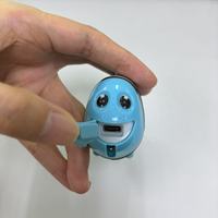 Set mandi karet silikon mainan mandi anak-anak, termometer renang ikan badut kuning pengukur suhu air