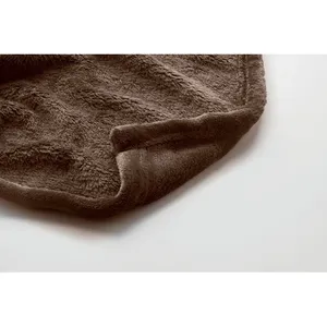 LOGAN RPET Sustainable Coral Fleece <b>Blanket</b> for Merchandising - Product Image 1