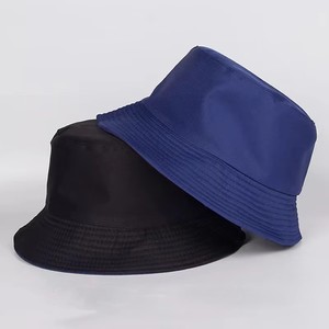 Venta al por mayor algodón/poliéster logotipo personalizado cubo bordado logotipo mujeres 100% algodón cubo gorra de doble cara verano cubo sombrero - Product Image 4