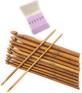 Ganchillo de madera dura resistente para mayor durabilidad, ganchillo artesanal hecho de madera sostenible a precio económico. - Product Image 3