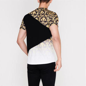 Camisetas de Hombre 100% Algodón, Lavado Ácido, Corte Holgado, Estampado Sólido, Transpirables, Diseño Personalizado, Estilo Urbano - Product Image 3