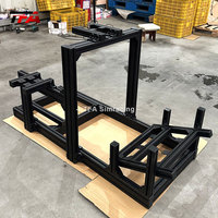 Kit de cockpit de course Sim professionnel avec pédales de plate-forme de mouvement de siège de roue à entraînement direct