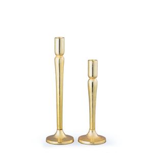 Portavelas de lujo de Metal dorado y hierro para boda, Navidad, decoración de Mesa para el hogar, candelabros, soporte - Product Image 1