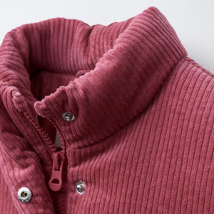 Dernières vestes matelassées en velours côtelé de haute qualité, couleur unie, chaudes et confortables, vestes écologiques avec tissu respirant 2026 - Product Image 5