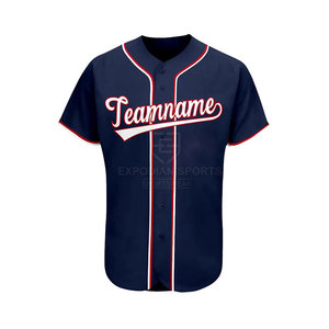 Conjuntos de uniformes de béisbol transpirables de suministro directo de fábrica-Ropa de equipo personalizable para adultos de alta calidad - Product Image 2
