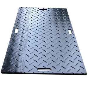 Tappetino di protezione del suolo in plastica color HDPE antiabrasione 4x8 tappetino per attrezzature per impieghi gravosi
