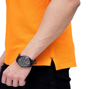 Polo pour hommes jaune de haute qualité, nouveau design 2026, décontracté, vente en gros, avec empiècements supérieurs - Product Image 5