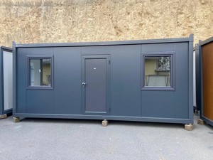 20ft Shipping Container Tiny <b>House</b> <b>Prefab</b> Modular Home with Sandwich Panel Construction for Warranty for Garden Office Use - Product Image 6
