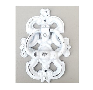Aldaba de puerta de metal de diseño moderno Aldaba de puerta de color blanco de alta calidad Uso para Villa y hotel a precio asequible - Product Image 1