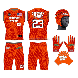 7v7 Flag Football Uniform Youth Training Wear Custom Design High Quality Breathable Quick Dry Anti-Bacterial OEM Service - Product Image 5