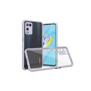 Funda Protectora de Silicona Morada Premium de la Serie Safa Kaff para Oppo A54 4G y Otros Modelos, Material de Silicona Suave, Estilo INS - Product Image 1