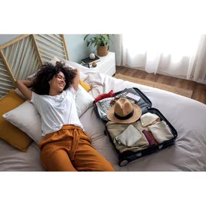 ELNAS Bolsa de Aseo Sostenible, Organizador de Cosméticos para Comercialización Ecológica - Product Image 4