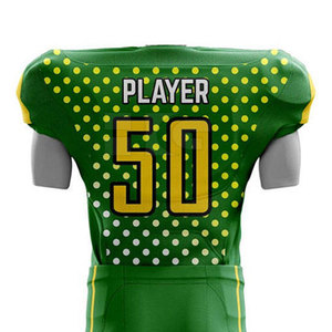 Conjuntos de Uniformes de Fútbol Americano de Secado Rápido y Transpirables, Tallas Grandes, Logotipo Personalizado, 100% Poliéster - Product Image 5