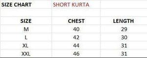 Kurta court en coton imprimé très demandé pour hommes, fabricant et fournisseur en gros de Surat, à prix de gros, en vente - Product Image 2