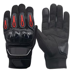 Guantes de carreras de cuero con logotipo personalizado 2025, guantes deportivos para motocicleta - Product Image 6